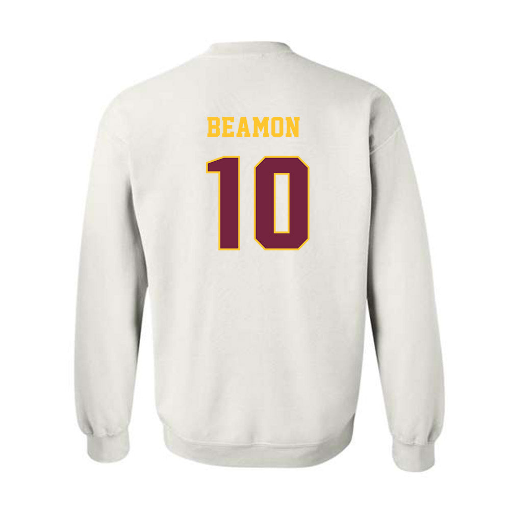Central Michigan - NCAA Football : Marcus Beamon - Classic Fashion Shersey Crewneck Sweatshirt-1