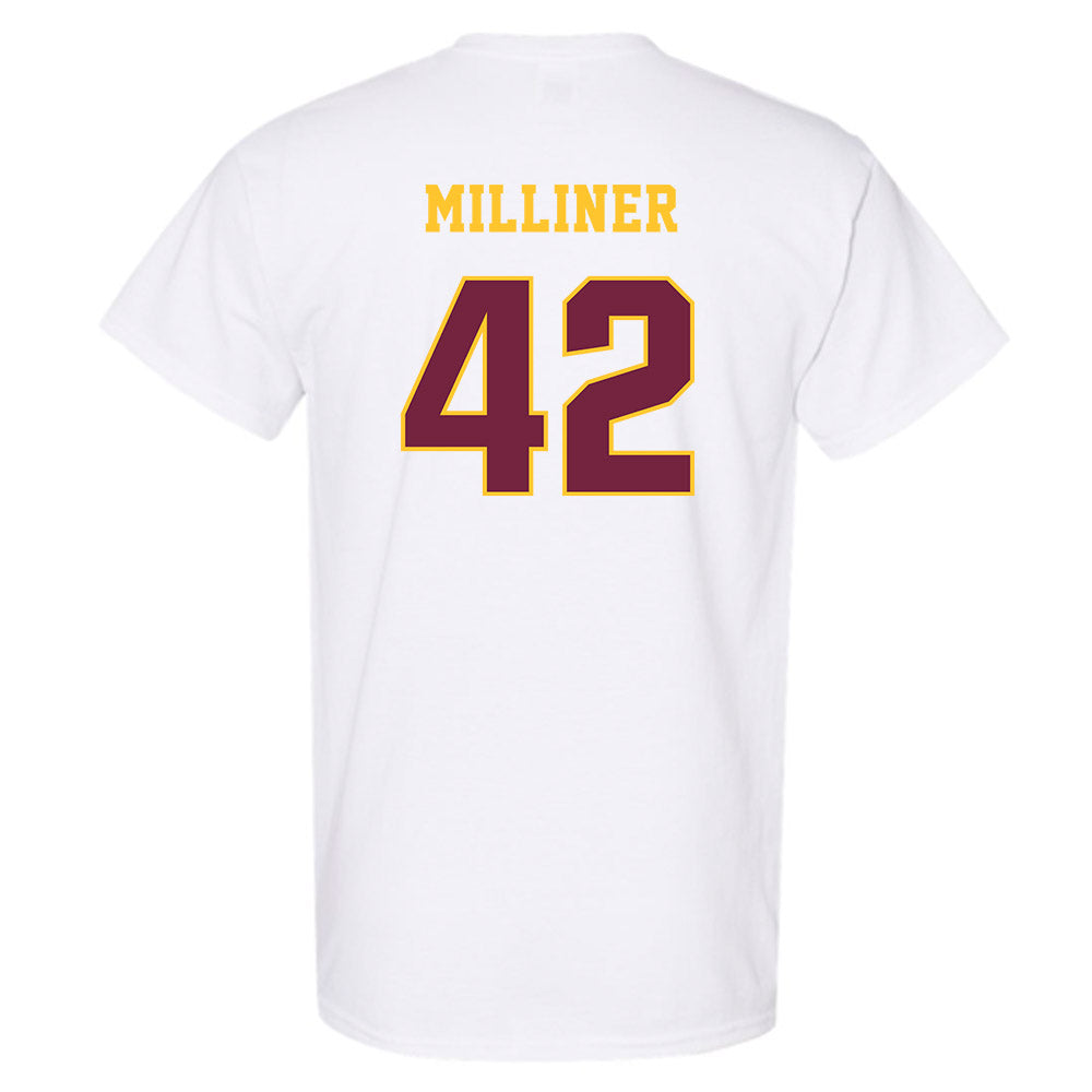 Central Michigan - NCAA Baseball : EJ Milliner - Classic Fashion Shersey T-Shirt-1