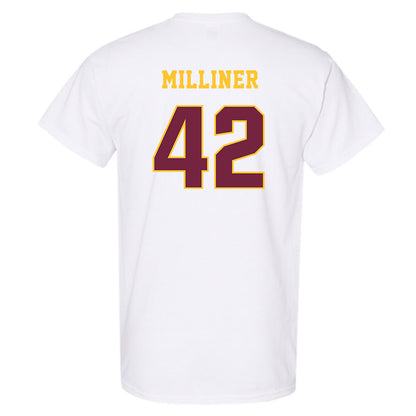 Central Michigan - NCAA Baseball : EJ Milliner - Classic Fashion Shersey T-Shirt-1