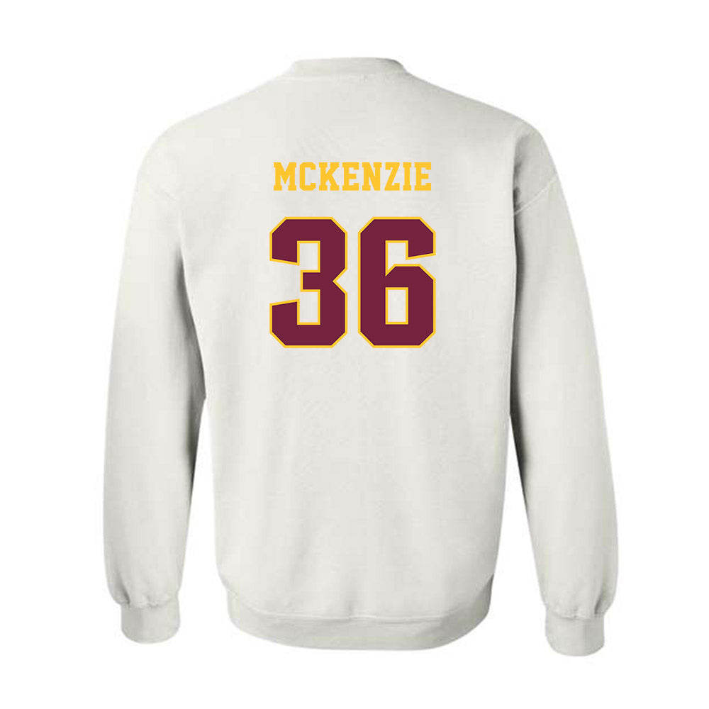 Central Michigan - NCAA Football : Jeremiah McKenzie - Classic Fashion Shersey Crewneck Sweatshirt-1