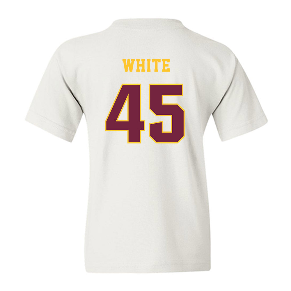 Central Michigan - NCAA Football : Xavier White - Classic Fashion Shersey Youth T-Shirt-1
