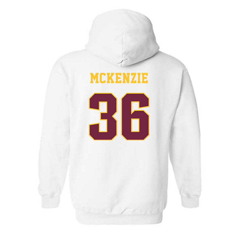 Central Michigan - NCAA Football : Jeremiah McKenzie - Classic Fashion Shersey Hooded Sweatshirt-1