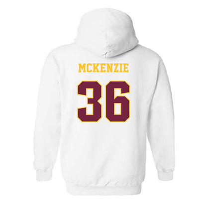 Central Michigan - NCAA Football : Jeremiah McKenzie - Classic Fashion Shersey Hooded Sweatshirt-1