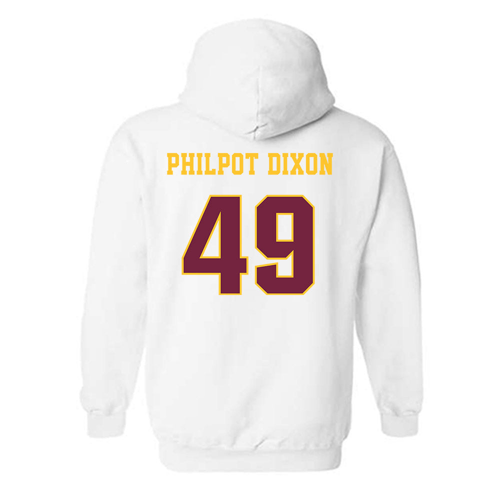 Central Michigan - NCAA Football : Jason Philpot Dixon - Classic Fashion Shersey Hooded Sweatshirt-1