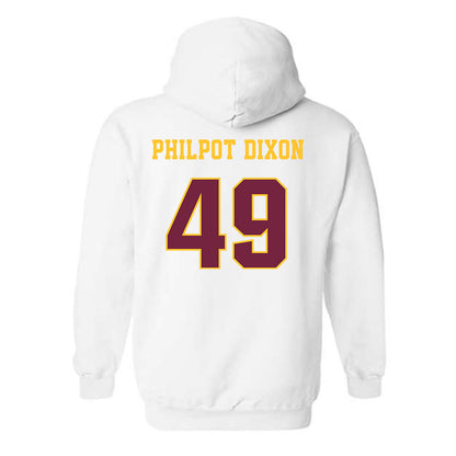 Central Michigan - NCAA Football : Jason Philpot Dixon - Classic Fashion Shersey Hooded Sweatshirt-1