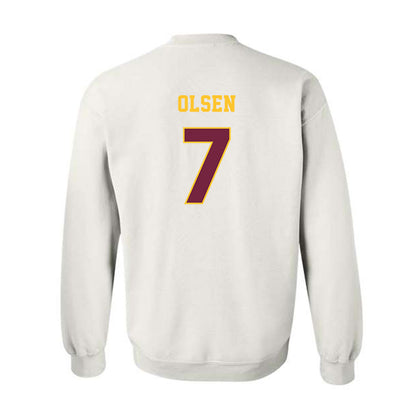 Central Michigan - NCAA Women's Field Hockey : Emma Olsen - Classic Fashion Shersey Crewneck Sweatshirt-1