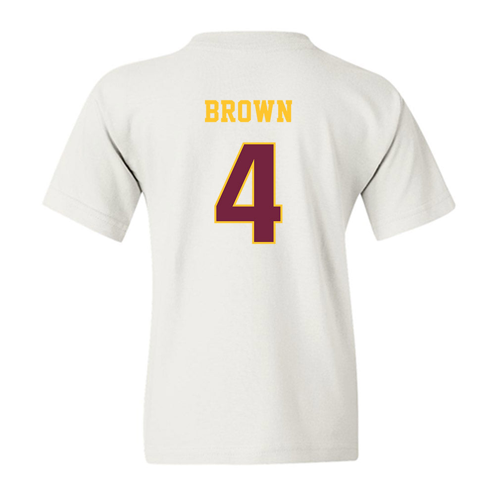 Central Michigan - NCAA Women's Basketball : Sarah Brown - Classic Fashion Shersey Youth T-Shirt-1