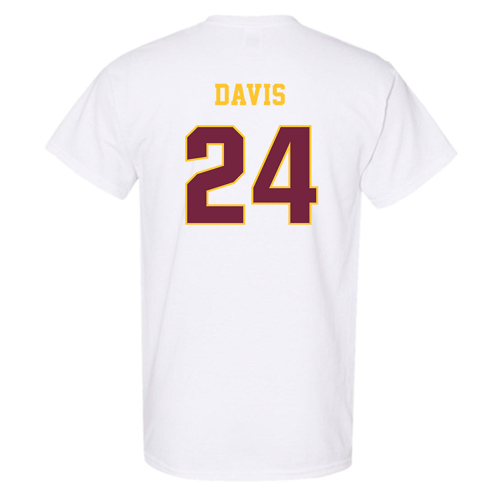 Central Michigan - NCAA Women's Basketball : Indya Davis - Classic Fashion Shersey T-Shirt-1