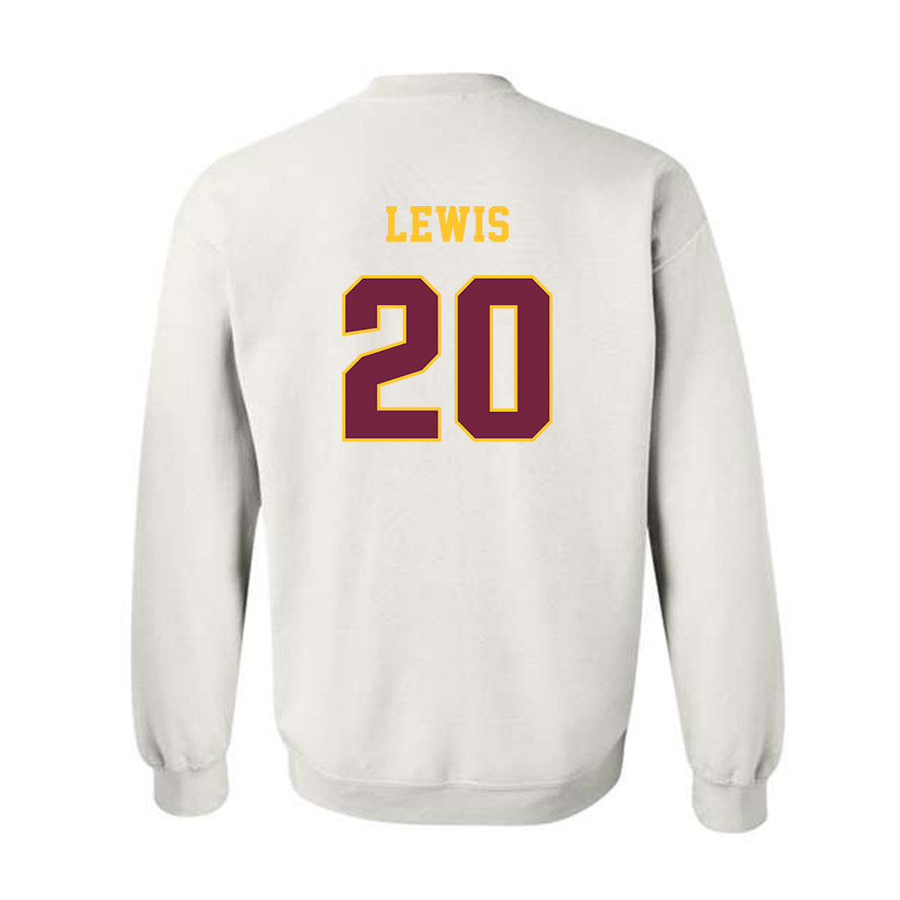 Central Michigan - NCAA Football : Langston Lewis - Classic Fashion Shersey Crewneck Sweatshirt-1