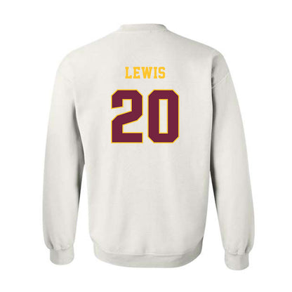 Central Michigan - NCAA Football : Langston Lewis - Classic Fashion Shersey Crewneck Sweatshirt-1