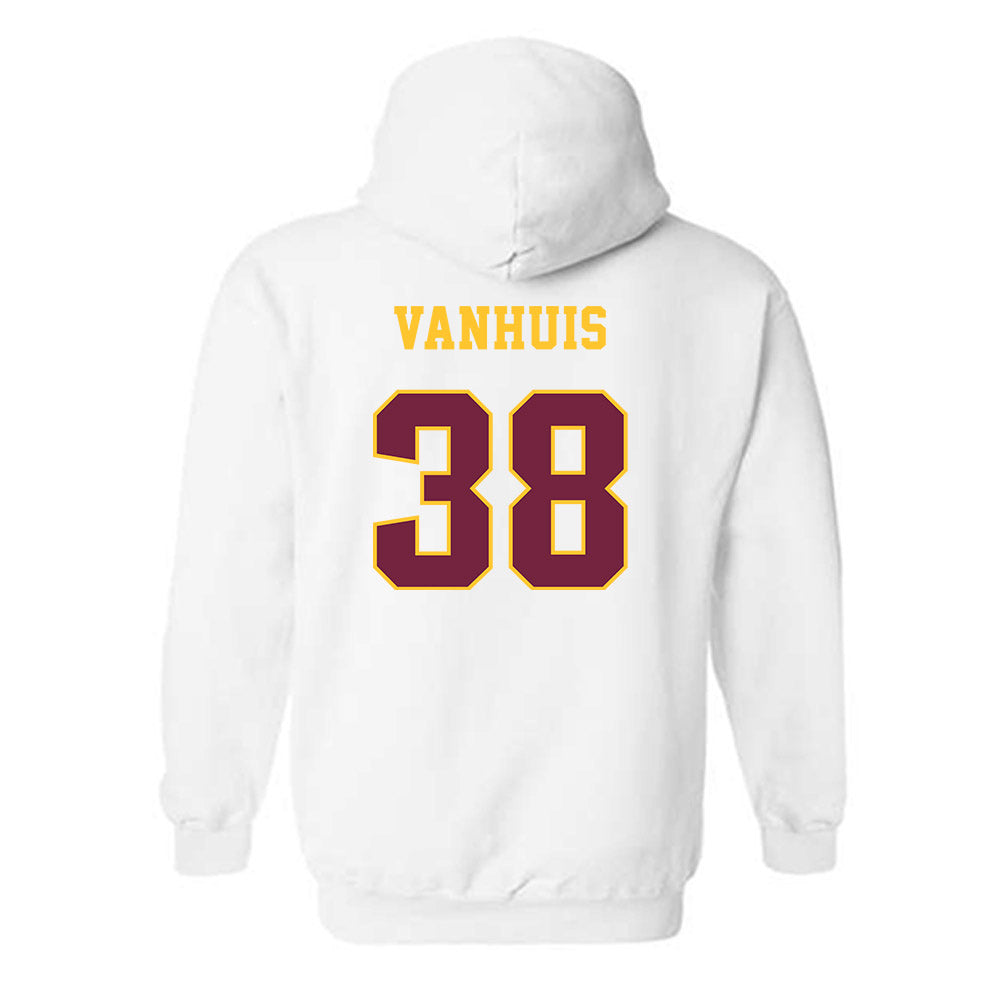 Central Michigan - NCAA Football : Caden VanHuis - Classic Fashion Shersey Hooded Sweatshirt-1