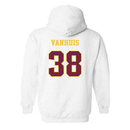 Central Michigan - NCAA Football : Caden VanHuis - Classic Fashion Shersey Hooded Sweatshirt-1