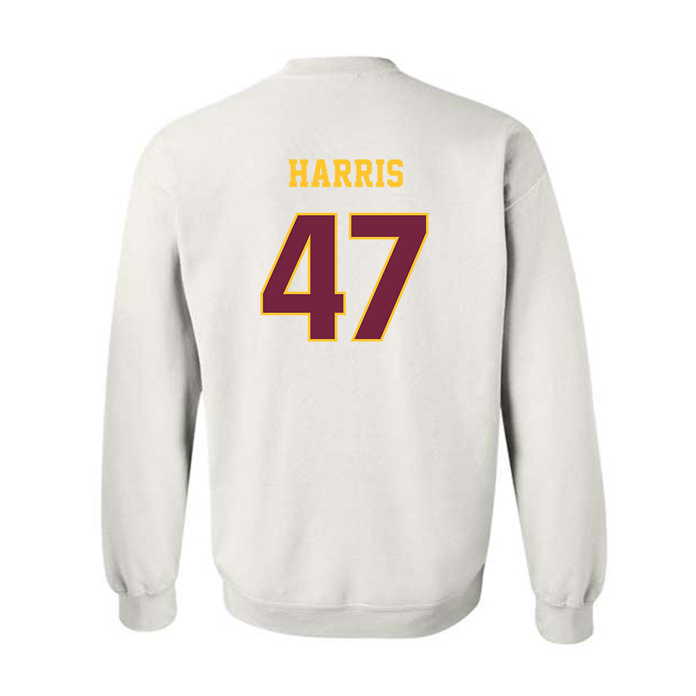 Central Michigan - NCAA Football : Jayel Harris - Classic Fashion Shersey Crewneck Sweatshirt-1