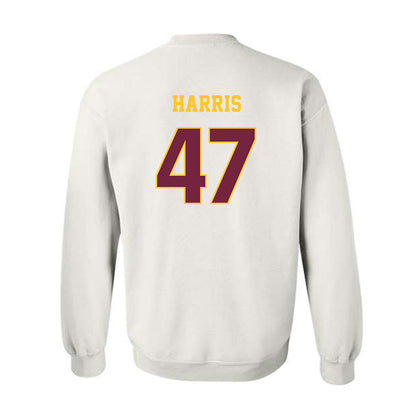 Central Michigan - NCAA Football : Jayel Harris - Classic Fashion Shersey Crewneck Sweatshirt-1