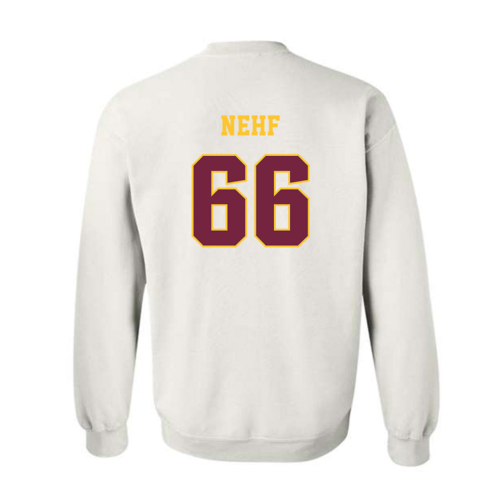 Central Michigan - NCAA Football : Matthew Nehf - Classic Fashion Shersey Crewneck Sweatshirt-1
