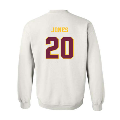Central Michigan - NCAA Football : JaJuan Jones - Classic Fashion Shersey Crewneck Sweatshirt-1