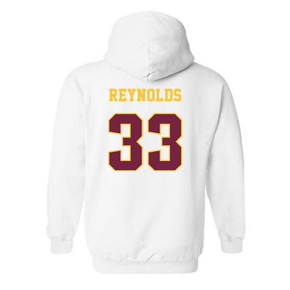 Central Michigan - NCAA Football : Elijah Reynolds - Classic Fashion Shersey Hooded Sweatshirt-1