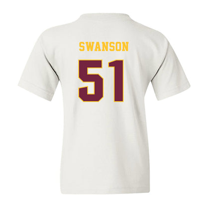 Central Michigan - NCAA Football : Landon Swanson - Classic Fashion Shersey Youth T-Shirt-1