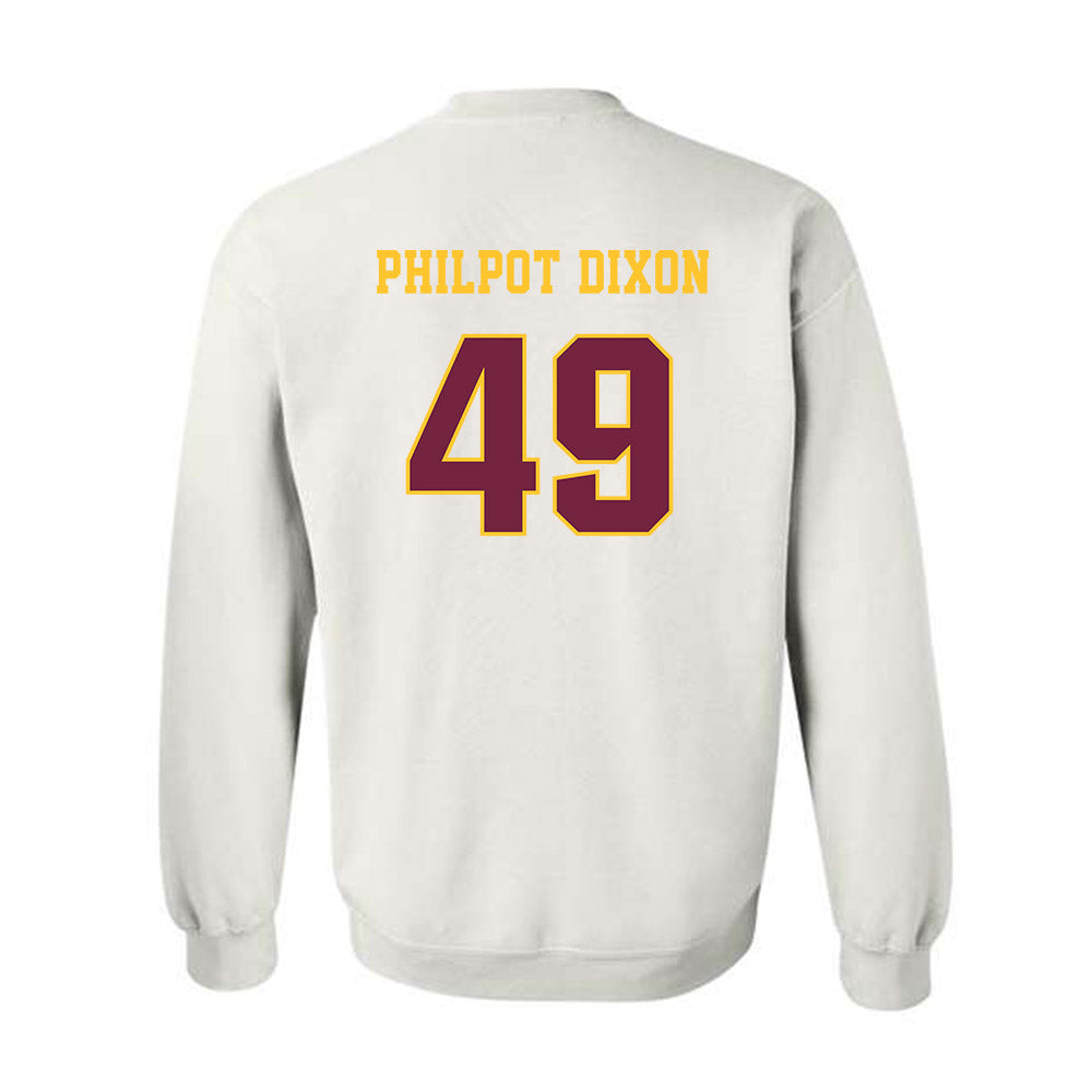 Central Michigan - NCAA Football : Jason Philpot Dixon - Classic Fashion Shersey Crewneck Sweatshirt-1