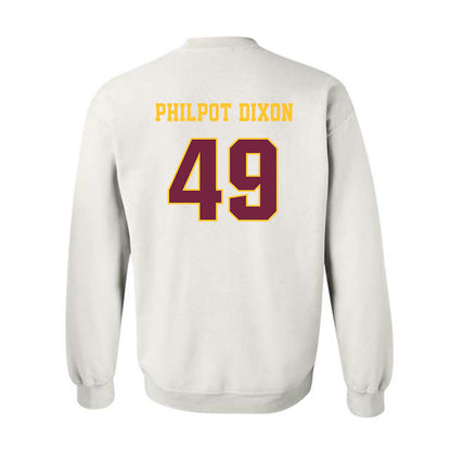 Central Michigan - NCAA Football : Jason Philpot Dixon - Classic Fashion Shersey Crewneck Sweatshirt-1