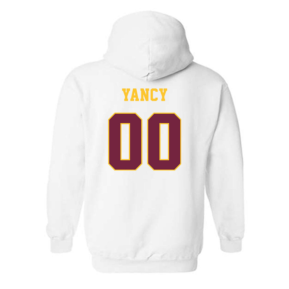 Central Michigan - NCAA Baseball : Jayden Yancy - Classic Fashion Shersey Hooded Sweatshirt-1