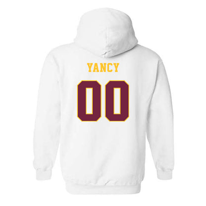 Central Michigan - NCAA Baseball : Jayden Yancy - Classic Fashion Shersey Hooded Sweatshirt-1
