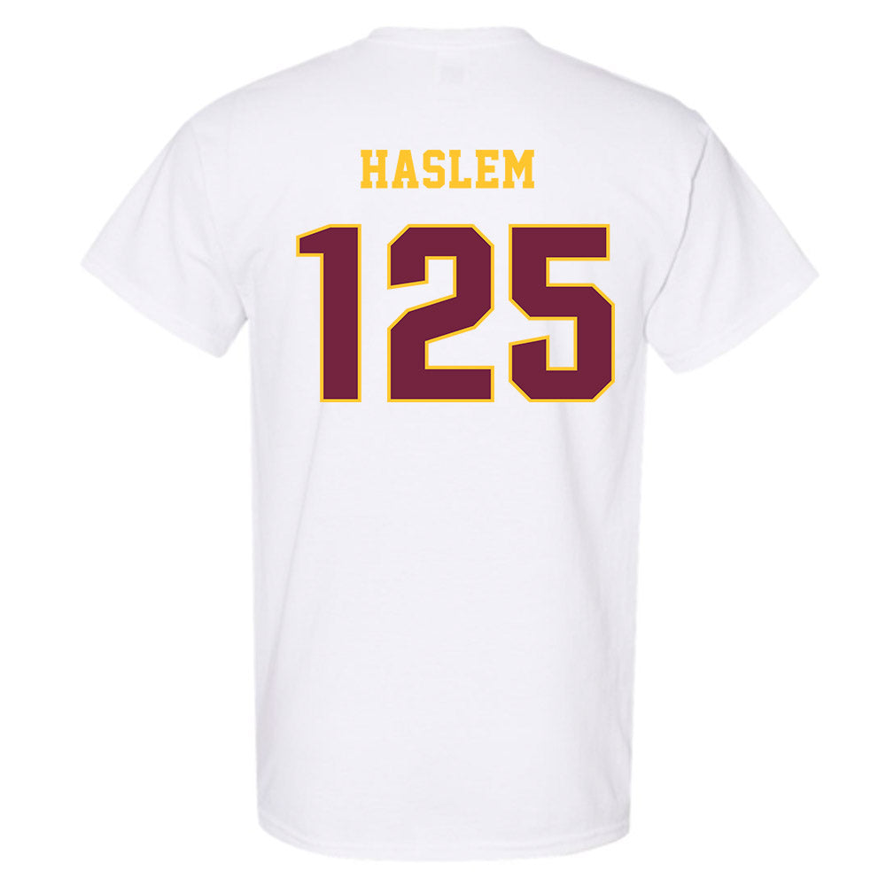 Central Michigan - NCAA Wrestling : Cristian Haslem - Classic Fashion Shersey T-Shirt-1