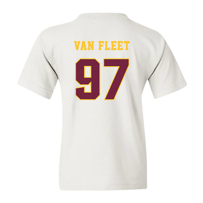 Central Michigan - NCAA Football : Maxwell Van Fleet - Classic Fashion Shersey Youth T-Shirt-1