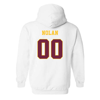 Central Michigan - NCAA Football : Jack Nolan - Classic Fashion Shersey Hooded Sweatshirt-1