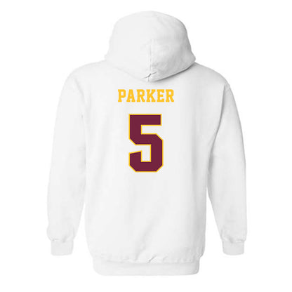 Central Michigan - NCAA Women's Basketball : Audrey Parker - Classic Fashion Shersey Hooded Sweatshirt-1