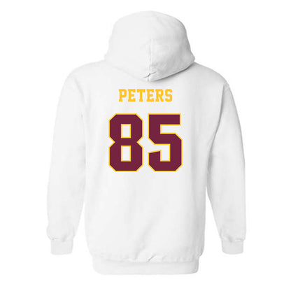 Central Michigan - NCAA Football : Myles Peters - Classic Fashion Shersey Hooded Sweatshirt-1