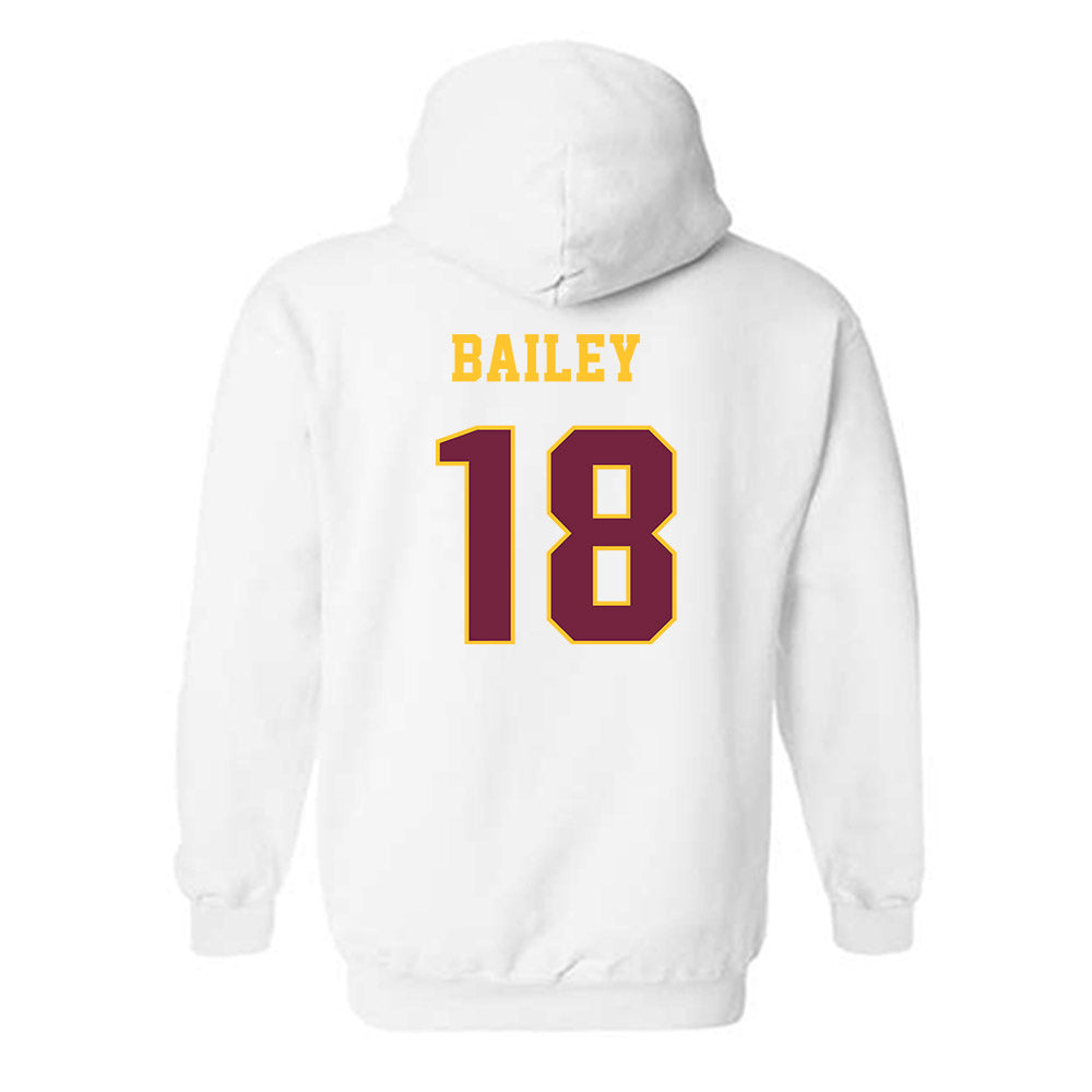 Central Michigan - NCAA Baseball : Hayden Bailey - Classic Fashion Shersey Hooded Sweatshirt-1