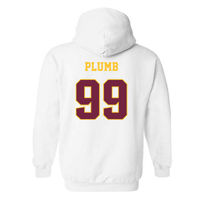 Central Michigan - NCAA Football : Matthew Plumb - Classic Fashion Shersey Hooded Sweatshirt-1