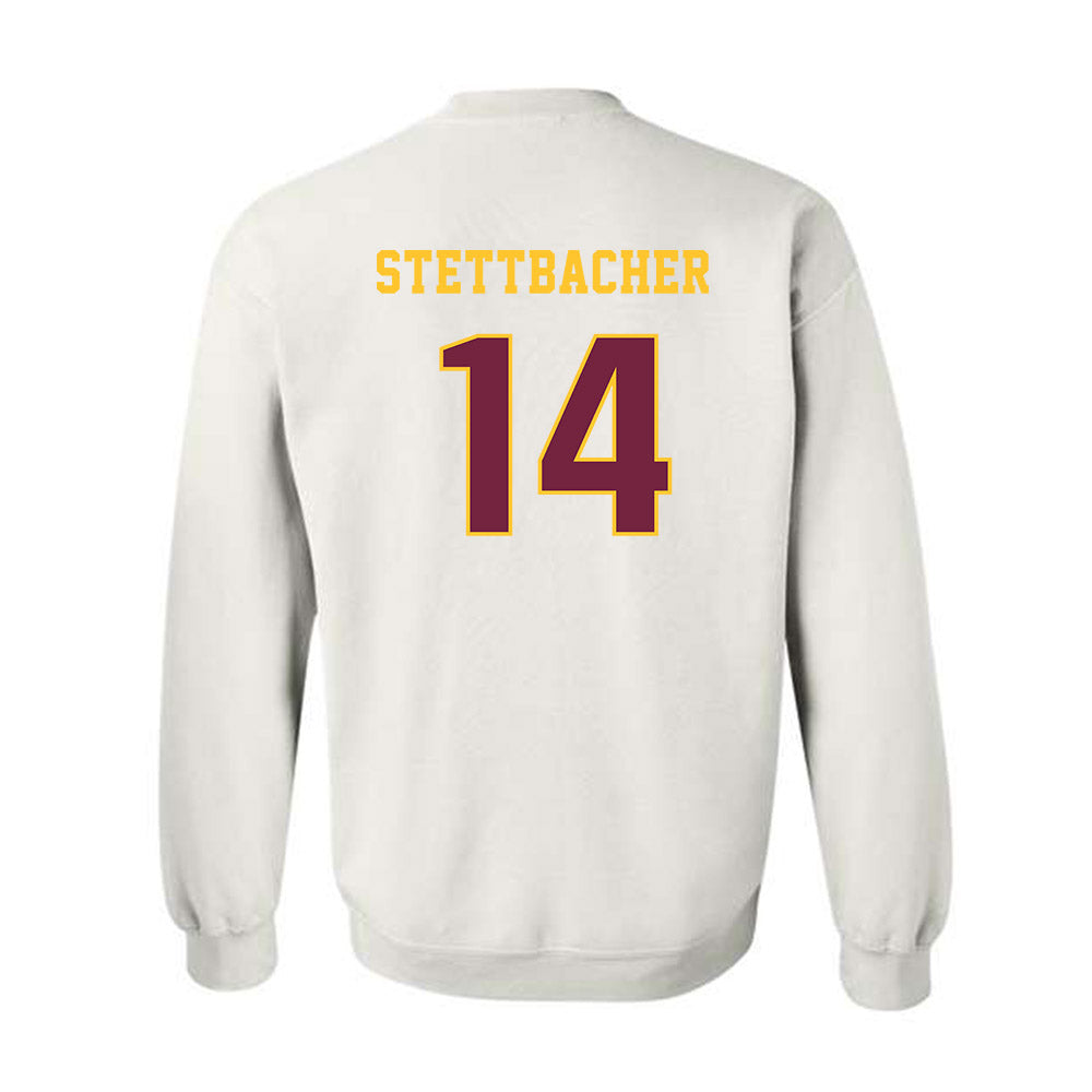 Central Michigan - NCAA Baseball : Drew Stettbacher - Classic Fashion Shersey Crewneck Sweatshirt-1