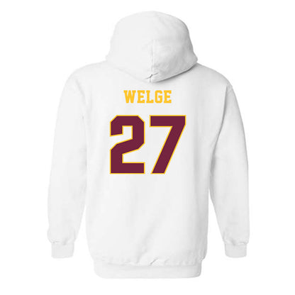 Central Michigan - NCAA Women's Soccer : Paislee Welge - Classic Fashion Shersey Hooded Sweatshirt-1