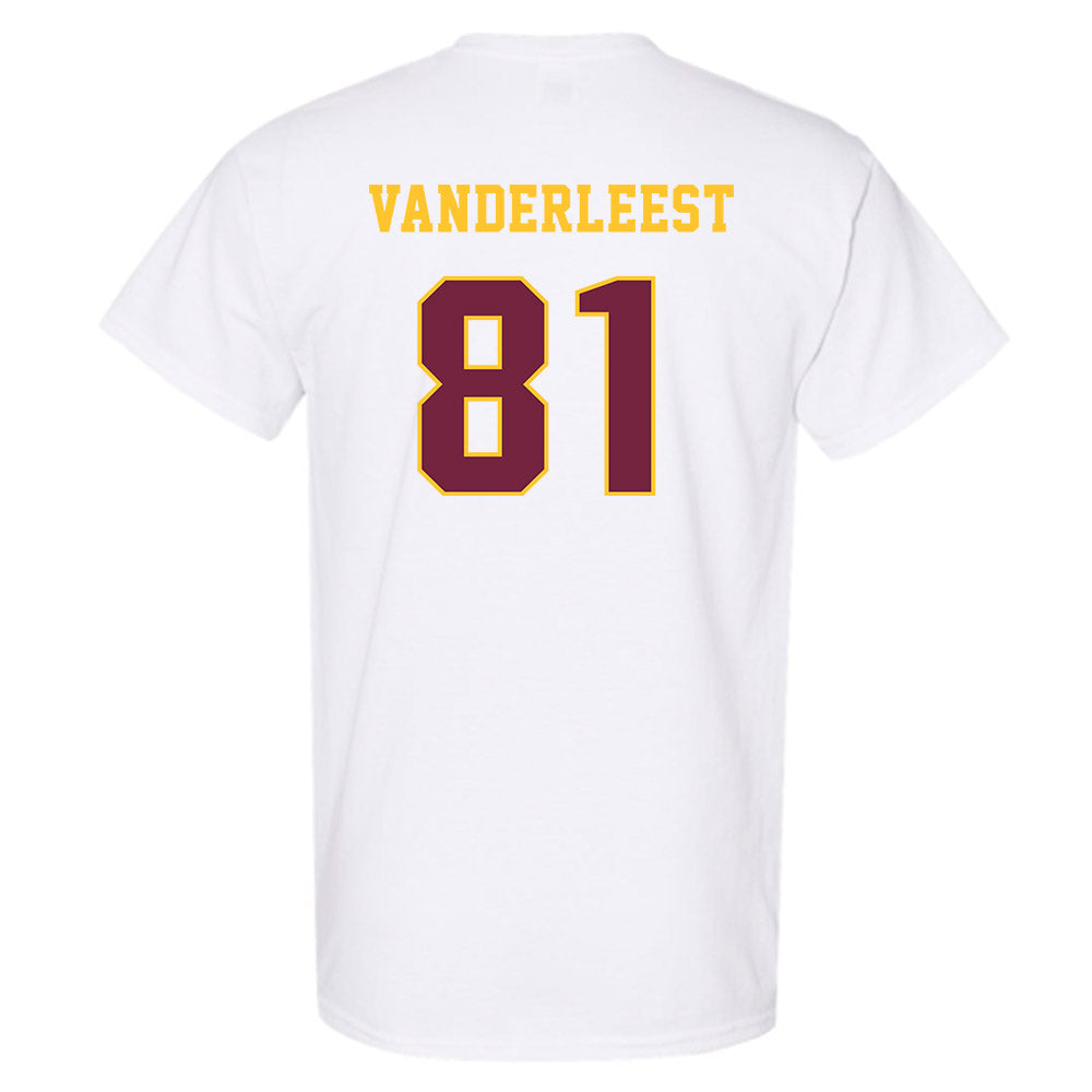 Central Michigan - NCAA Football : Tayte Vanderleest - Classic Fashion Shersey T-Shirt-1