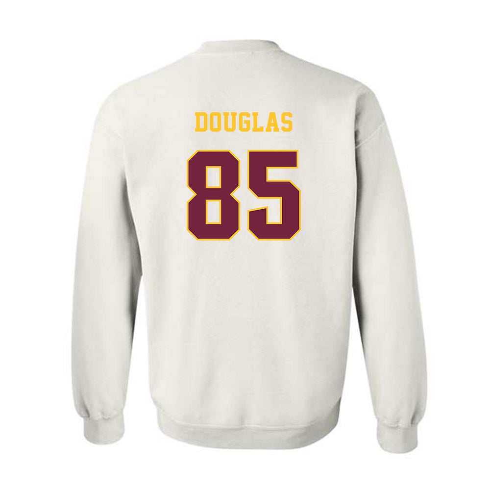 Central Michigan - NCAA Football : JJ Douglas - Classic Fashion Shersey Crewneck Sweatshirt-1