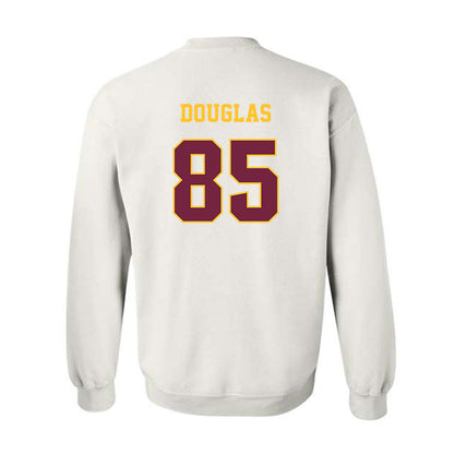 Central Michigan - NCAA Football : JJ Douglas - Classic Fashion Shersey Crewneck Sweatshirt-1