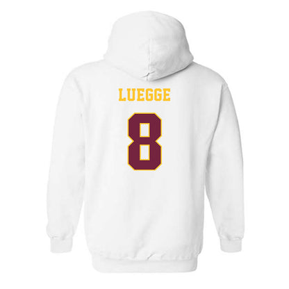 Central Michigan - NCAA Softball : Ella Luegge - Classic Fashion Shersey Hooded Sweatshirt-1