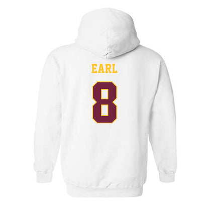 Central Michigan - NCAA Football : Victor Earl - Classic Fashion Shersey Hooded Sweatshirt-1