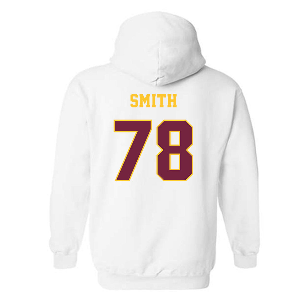 Central Michigan - NCAA Football : Talon Smith - Classic Fashion Shersey Hooded Sweatshirt-1