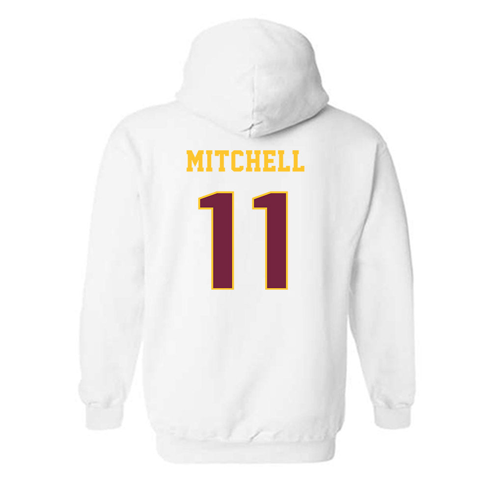 Central Michigan - NCAA Women's Basketball : Nekhu Mitchell - Classic Fashion Shersey Hooded Sweatshirt-1