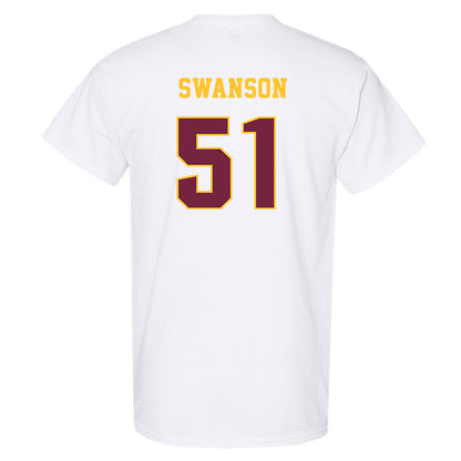 Central Michigan - NCAA Football : Landon Swanson - Classic Fashion Shersey T-Shirt-1