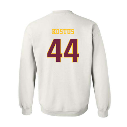 Central Michigan - NCAA Football : Kade Kostus - Classic Fashion Shersey Crewneck Sweatshirt-1