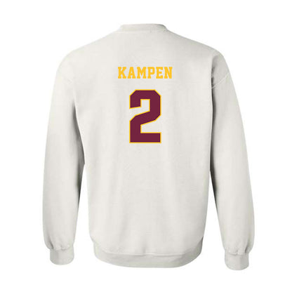 Central Michigan - NCAA Men's Basketball : Jalen Kampen - Classic Fashion Shersey Crewneck Sweatshirt-1