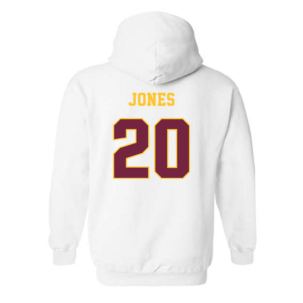 Central Michigan - NCAA Football : JaJuan Jones - Classic Fashion Shersey Hooded Sweatshirt-1