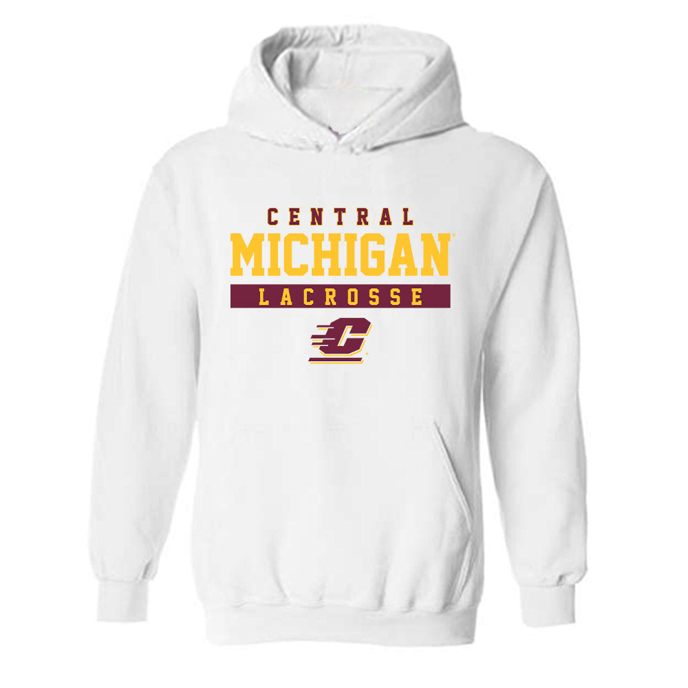 Central Michigan - NCAA Women's Lacrosse : Avery Partridge - Classic Fashion Shersey Hooded Sweatshirt-0