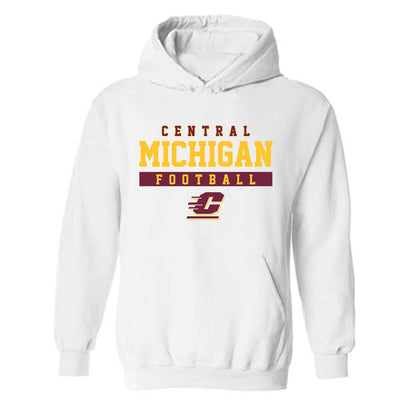 Central Michigan - NCAA Football : Tayte Vanderleest - Classic Fashion Shersey Hooded Sweatshirt-0