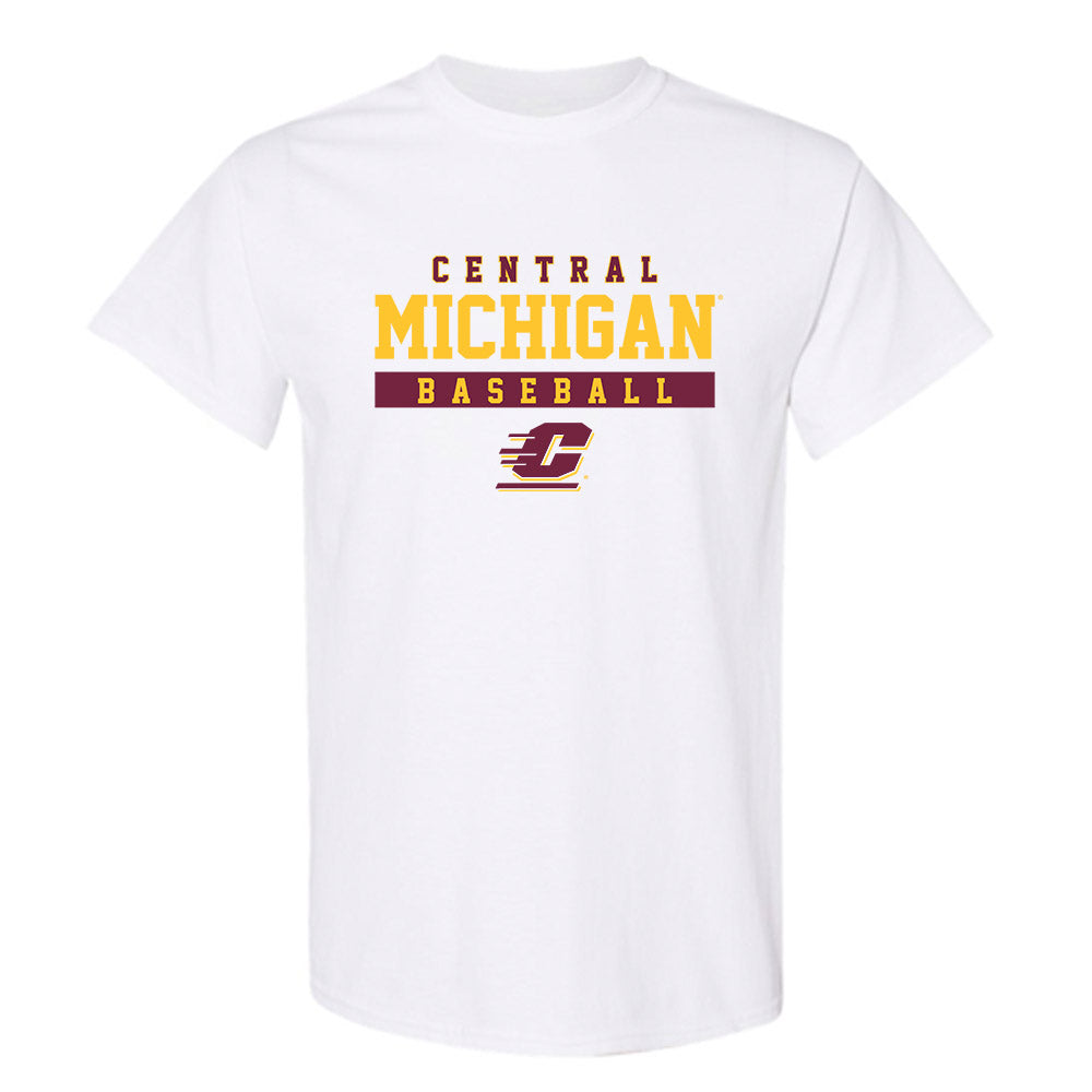 Central Michigan - NCAA Baseball : Tommy Rose - Classic Fashion Shersey T-Shirt-0