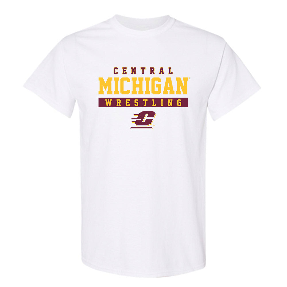 Central Michigan - NCAA Wrestling : Cristian Haslem - Classic Fashion Shersey T-Shirt-0